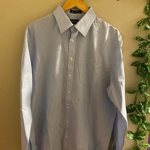 NEW Nordstorm Men’s blue dress shirt